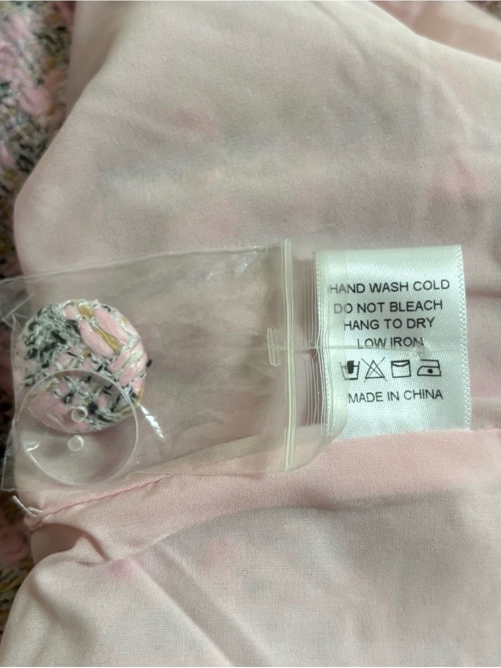 NWT Tuckernuck Pomander Place Peony Tweed Bianca Mini Dress - Picture 5 of 6
